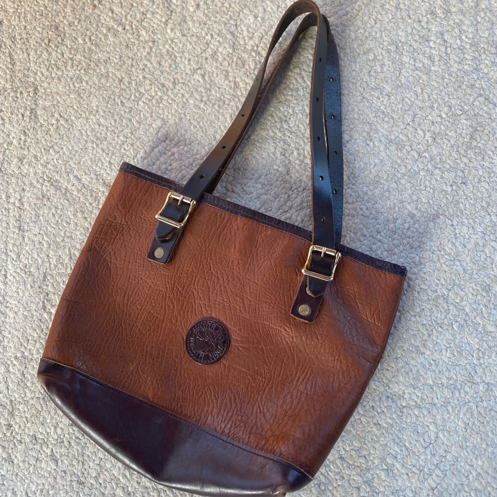 Duluth Pack Bison Leather Lakewalk Tote